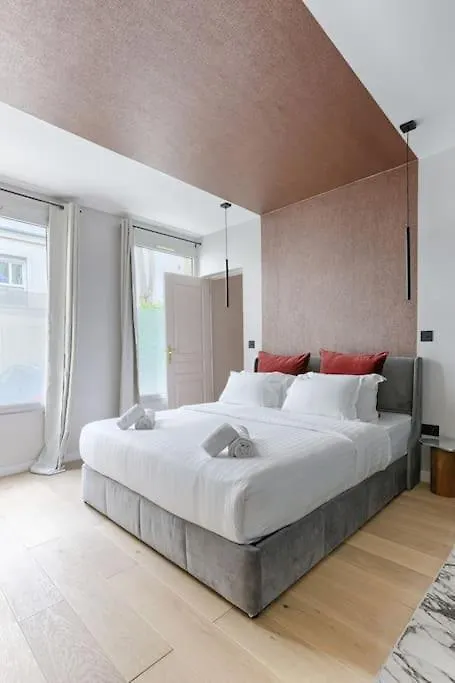Mykeypers - Luxury Flat 3br 8p With Jacuzzi - Haussmann アパート *