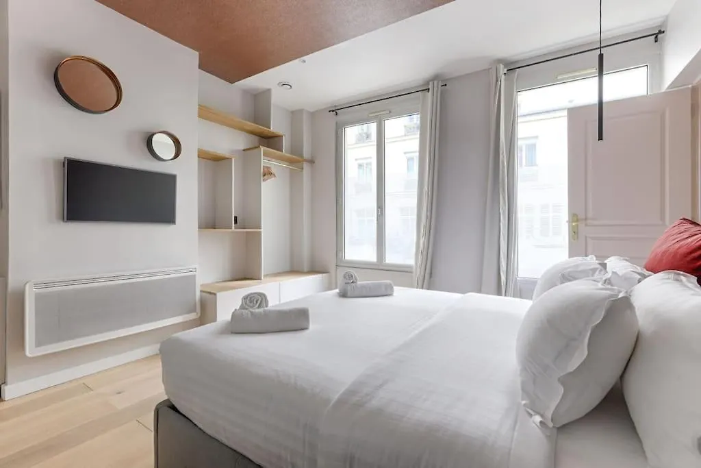 Mykeypers - Luxury Flat 3br 8p With Jacuzzi - Haussmann Apartment