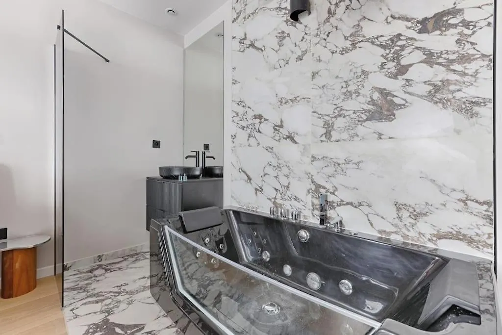 アパート Mykeypers - Luxury Flat 3br 8p With Jacuzzi - Haussmann *