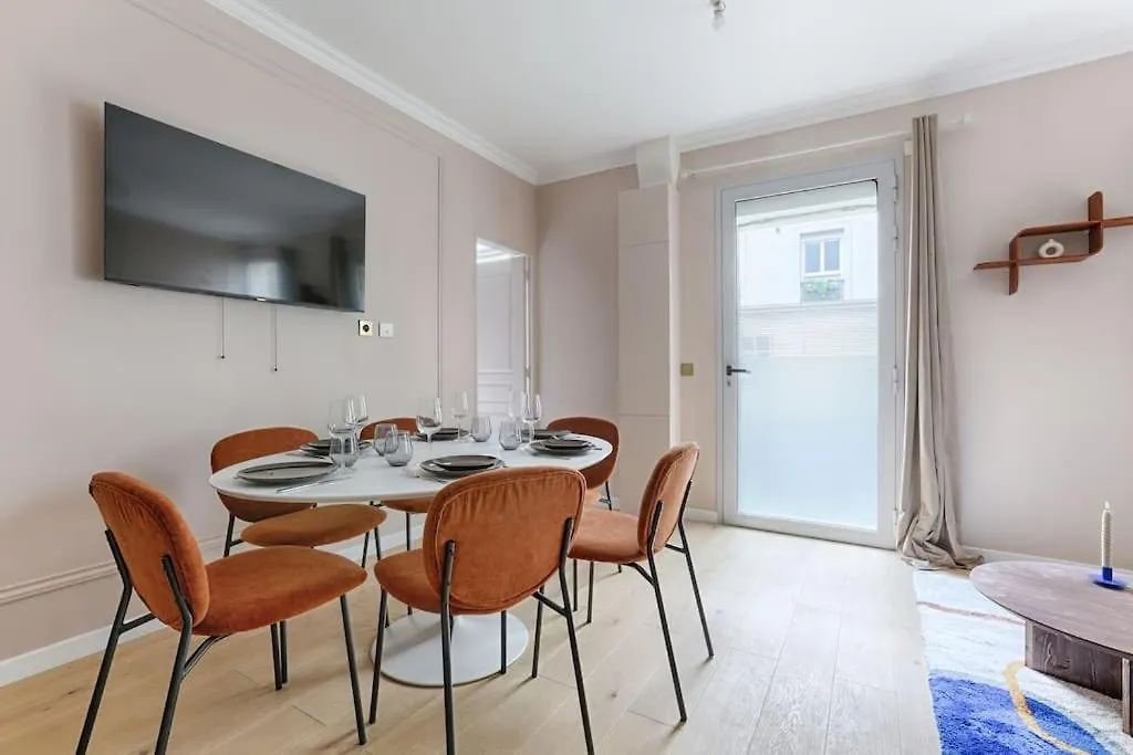 アパート Mykeypers - Luxury Flat 3br 8p With Jacuzzi - Haussmann